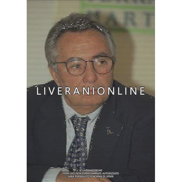 15-04-1997 MILANO TERRAZZA MARTINI CONFERENZA STAMPA GIOVANNI PARISI CON HAROLD MILLER NELLA FOTO CANDIDO CANNAVO AG ALDO LIVERANI SAS