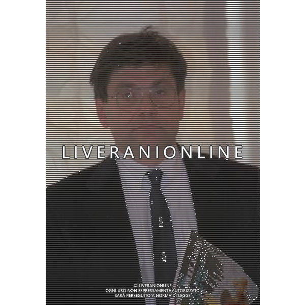 15-04-1997 MILANO TERRAZZA MARTINI CONFERENZA STAMPA GIOVANNI PARISI CON HAROLD MILLER NELLA FOTO DANIELE RADAELLI AG ALDO LIVERANI SAS