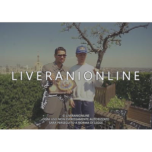 15-04-1997 MILANO TERRAZZA MARTINI CONFERENZA STAMPA GIOVANNI PARISI CON HAROLD MILLER NELLA FOTO GIOVANNI PARISI CON HAROLD MILLER AG ALDO LIVERANI SAS