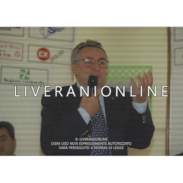 15-04-1997 MILANO TERRAZZA MARTINI CONFERENZA STAMPA GIOVANNI PARISI CON HAROLD MILLER NELLA FOTO CANDIDO CANNAVO AG ALDO LIVERANI SAS