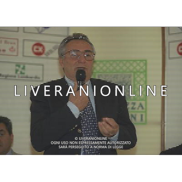 15-04-1997 MILANO TERRAZZA MARTINI CONFERENZA STAMPA GIOVANNI PARISI CON HAROLD MILLER NELLA FOTO CANDIDO CANNAVO AG ALDO LIVERANI SAS