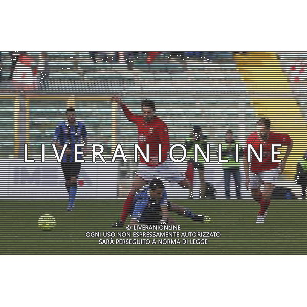 ANCONA vs PISA, Campionato di Calcio Lega Pro, Girone B, 20» giornata, 31/01/2016, nella foto: lores a terra e RADI, ph.Claudio Zamagni/AGENZIA ALDO LIVERANI S.A.S.