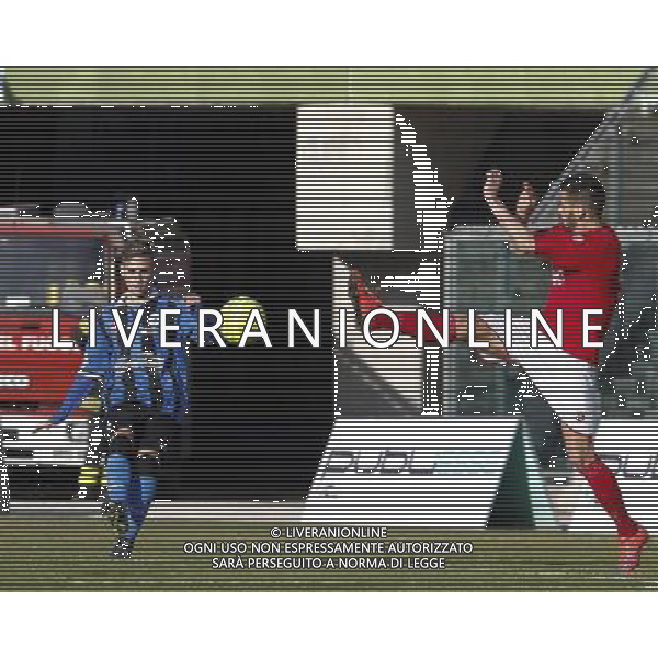 ANCONA vs PISA, Campionato di Calcio Lega Pro, Girone B, 20» giornata, 31/01/2016, nella foto: ricci, CARICA IL TIRO, ph.Claudio Zamagni/AGENZIA ALDO LIVERANI S.A.S.