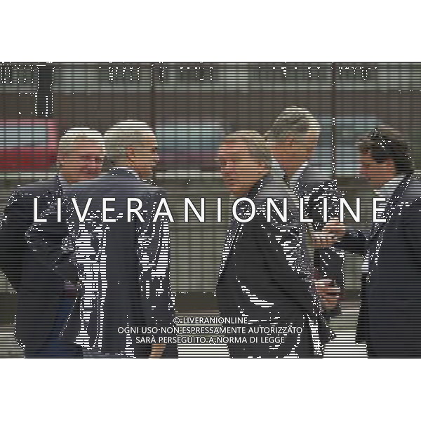 MILANO 04-08-1997 LEGA CALCIO VIA ROSSELLINI NELLA FOTO RICCARDO SOGLIANO SANDRO MAZZOLA AG ALDO LIVERANI SAS