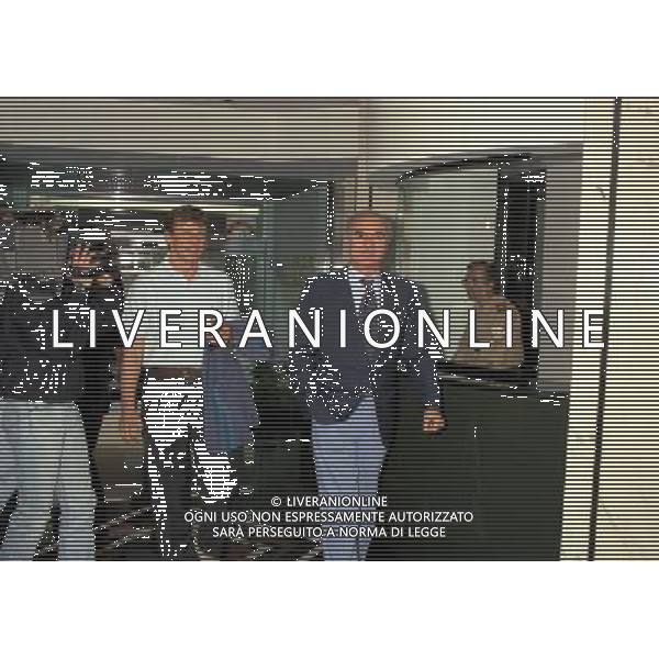 MILANO 04-08-1997 LEGA CALCIO VIA ROSSELLINI NELLA FOTO SANDRO MAZZOLA E SILVANO MARTINA AG ALDO LIVERANI SAS