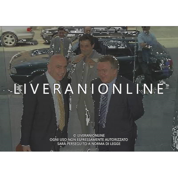 MILANO 04-08-1997 LEGA CALCIO VIA ROSSELLINI NELLA FOTO ADRIANO GALLIANI E RICCARDO SOGLIANO AG ALDO LIVERANI SAS