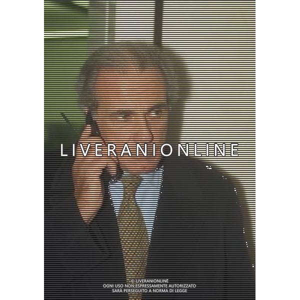 10-01-1997 MILANO LEGA CALCIO VIA ROSSELLINI NELLA FOTO GIUSEPPE GAZZONI FRASCARA AG ALDO LIVERANI SAS