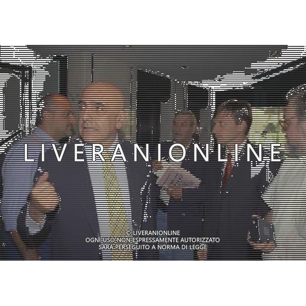 MILANO 15-07-1997 LEGA CALCIO VIA ROSSELLINI NELLA FOTO ADRIANO GALLIANI E STEFANO TANZI AG ALDO LIVERANI SAS