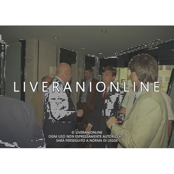 MILANO 15-07-1997 LEGA CALCIO VIA ROSSELLINI NELLA FOTO ADRIANO GALLIANI ESTEFANO TANZI AG ALDO LIVERANI SAS