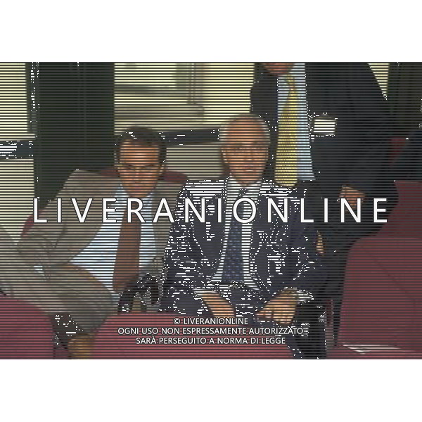 MILANO 15-11-1996 LEGA CALCIO VIA ROSSELLINI NELLA FOTO ROBERTO BETTEGA E MAZZI AG ALDO LIVERANI SAS