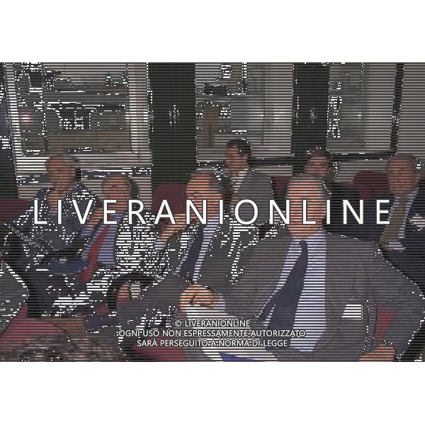 MILANO 15-11-1996 LEGA CALCIO VIA ROSSELLINI NELLA FOTO GIAN MARIO VISCONTI DI MODRONE ANTONIO GIRAUDO, FRANCO SENSI E ROBERTO BETTEGA AG ALDO LIVERANI SAS