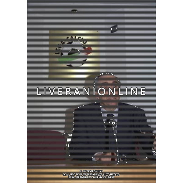 MILANO 17-02-1998 LEGA CALCIO VIA ROSSELLINI NELLA FOTO FRANCO CARRARO AG ALDO LIVERANI SAS