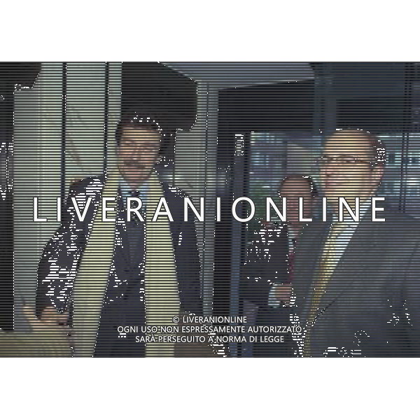 MILANO 18-11-1999 LEGA CALCIO VIA ROSSELLINI NELLA FOTO AVVOCATO MOSSETTO PRESIDENTE UDINESE AG ALDO LIVERANI SAS