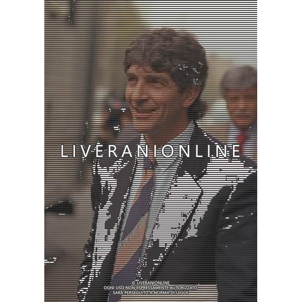 25-03-1997 MILANO LEGA CALCIO VIA ROSSELLINI NELLA FOTO PAOLO ROSSI AG ALDO LIVERANI SAS 