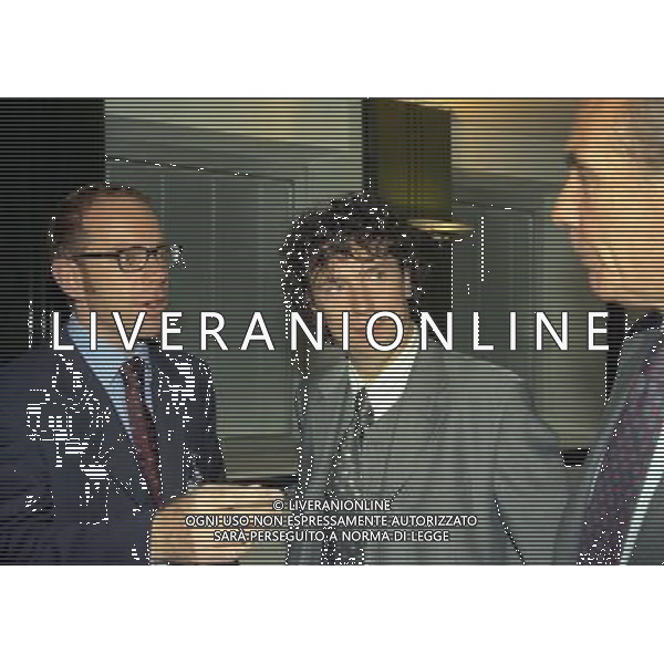 MILANO 27-06-1997 LEGA CALCIO VIA ROSSELLINI NELLA FOTO ENRICO MANTOVANI E SERGIO GASPARIN AG ALDO LIVERANI SAS 