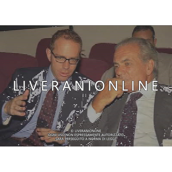 MILANO 27-06-1997 LEGA CALCIO VIA ROSSELLINI NELLA FOTO ENRICO MANTOVANI E GIUSEPPE GAZZONI FRASCARA AG ALDO LIVERANI SAS 