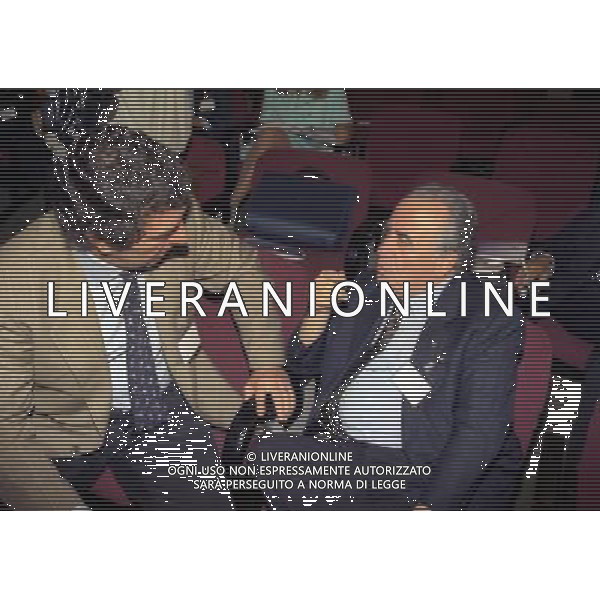 MILANO 27-06-1997 LEGA CALCIO VIA ROSSELLINI NELLA FOTO DINO ZOFF E FRANCO SENSI AG ALDO LIVERANI SAS 