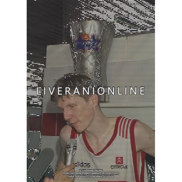 MILANO FINALE SCUDETTO STEFANEL MILANO .TEAM SISTEM BOLOGNA 1996 NELLA FOTO GREGOR FUCKA AG ALDO LIVERANI SAS