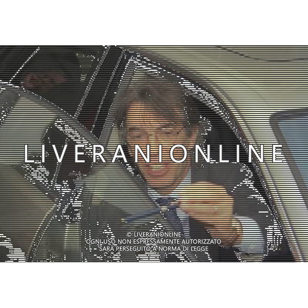 MILANO 27-05-1998 INCONTRO ALL\'HOTEL PINCIPE DI SAVOIA TRA MASSIMO MORATTI EGIUSEPPE GAZZONI FRASCARA NELLA FOTO GIUSEPPE GAZZONI FRASCARA E MASSIMO MORATTI AG ALDO LIVERANI SAS