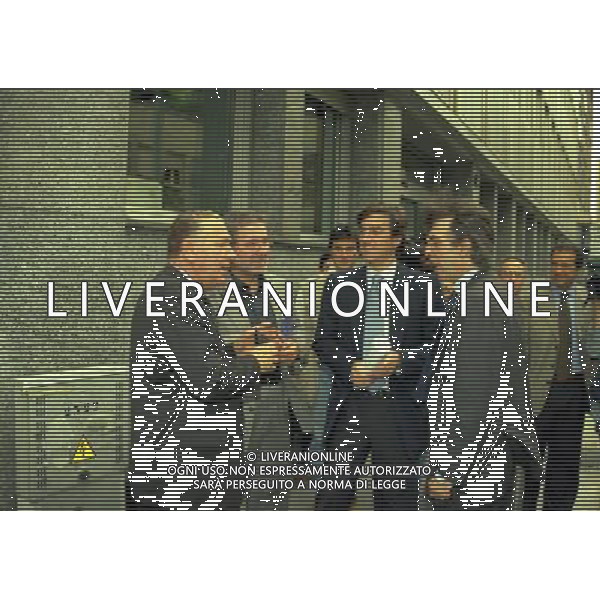 MILANO 27-05-1998 LEGA CALCIO VIA ROSSELINI NELLA FOTO MASSIMO MORATTI-FABRIZIO GARILLI -ANTONIO MATTARESE AG ALDO LIVERANI SAS