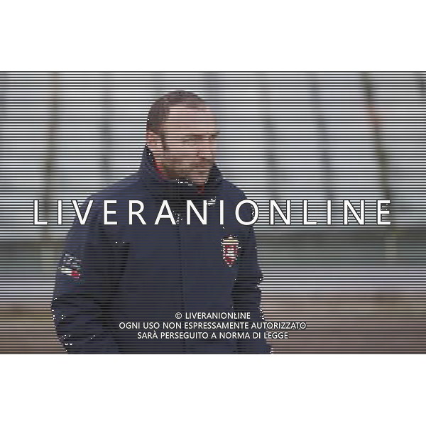 ANCONA vs PISA, Campionato di Calcio Lega Pro, Girone B, 20» giornata, 31/01/2016, nella foto: IL VICE ALLENATORE DELL\' ANCONA, RENZO TASSO, PREOCCUPATO, ph.Claudio Zamagni/AGENZIA ALDO LIVERANI S.A.S.