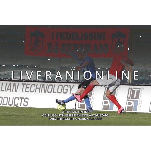 ANCONA vs PISA, Campionato di Calcio Lega Pro, Girone B, 20» giornata, 31/01/2016, nella foto: cazzola e mannini, ph.Claudio Zamagni/AGENZIA ALDO LIVERANI S.A.S.
