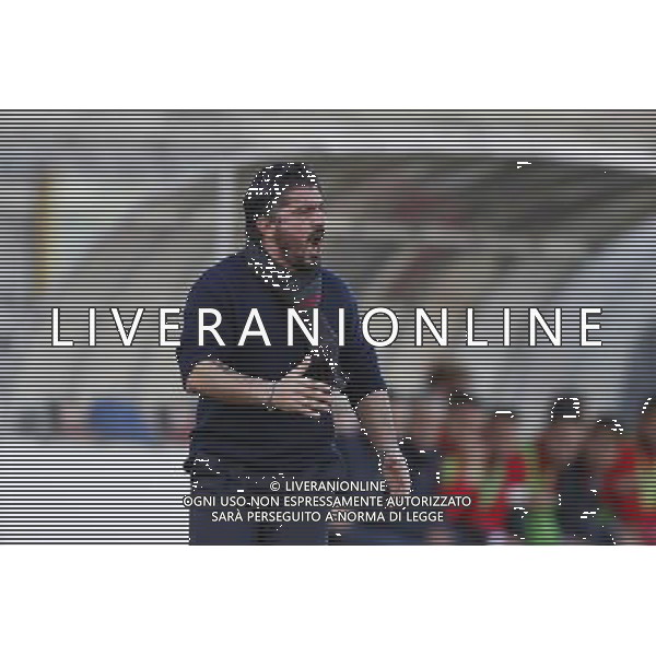 ANCONA vs PISA, Campionato di Calcio Lega Pro, Girone B, 20» giornata, 31/01/2016, nella foto: L\'ALLENATORE GENNARO GATTUSO, URLA, ph.Claudio Zamagni/AGENZIA ALDO LIVERANI S.A.S.