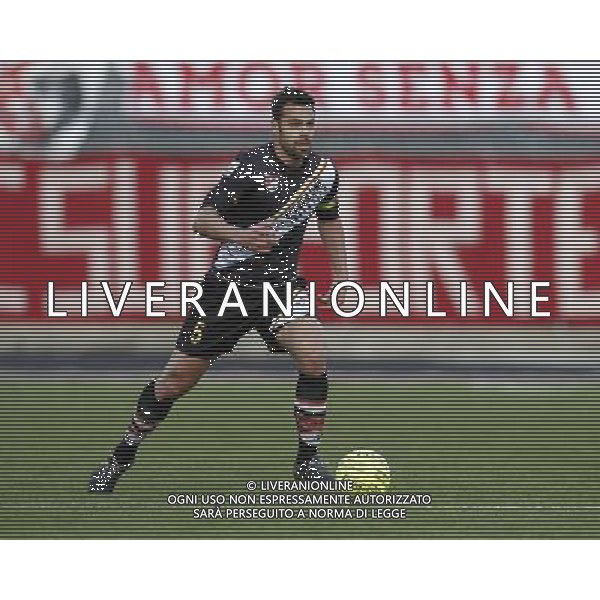 RIMINI vs LUPA ROMA, Campionato Lega Pro, Girone B, 20» giornata, 30/01/2016, nella foto: IL CAPITANO FABBRO ALESSANDRO IN AZIONE, ph.Claudio Zamagni/AGENZIA ALDO LIVERANI S.A.S.