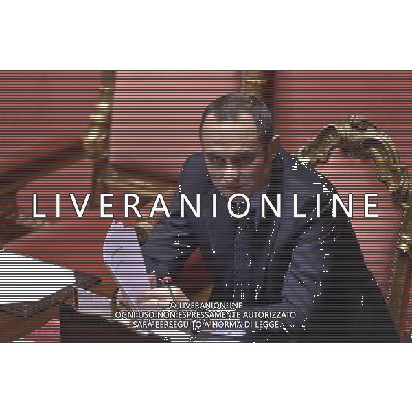 Palazzo Madama discussione del disegno di legge Regolamentazione delle unioni civili tra persone dello stesso sesso e disciplina delle convivenze Roma - 02.02.2016 - nella foto: Enrico Costa neo ministro per gli Affari Regionali e le Autonomie / Ph. Corradetti - Ag. Aldo Liverani Sas / Ag. Aldo Liverani Sas
