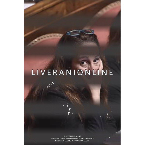 Palazzo Madama discussione del disegno di legge Regolamentazione delle unioni civili tra persone dello stesso sesso e disciplina delle convivenze Roma - 02.02.2016 - nella foto: Paola Taverna / Ph. Corradetti - Ag. Aldo Liverani Sas / Ag. Aldo Liverani Sas