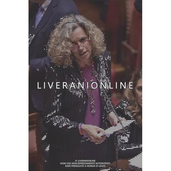 Palazzo Madama discussione del disegno di legge Regolamentazione delle unioni civili tra persone dello stesso sesso e disciplina delle convivenze Roma - 02.02.2016 - nella foto: Monica Cirinna\' / Ph. Corradetti - Ag. Aldo Liverani Sas / Ag. Aldo Liverani Sas