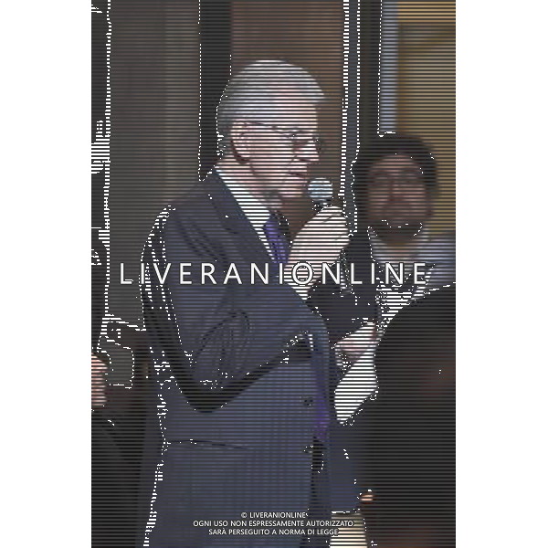 Incontro - dibattito \'Italy and the UK: addressing global challengers in a reformed UE\' Istituto Aspen Roma 03 febbraio 2016 nella foto Mario Monti ©Corradetti / Ag. Aldo Liverani Sas