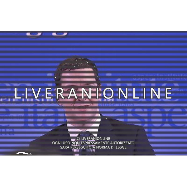Incontro - dibattito \'Italy and the UK: addressing global challengers in a reformed UE\' Istituto Aspen Roma 03 febbraio 2016 nella foto George Osborne ©Corradetti / Ag. Aldo Liverani Sas