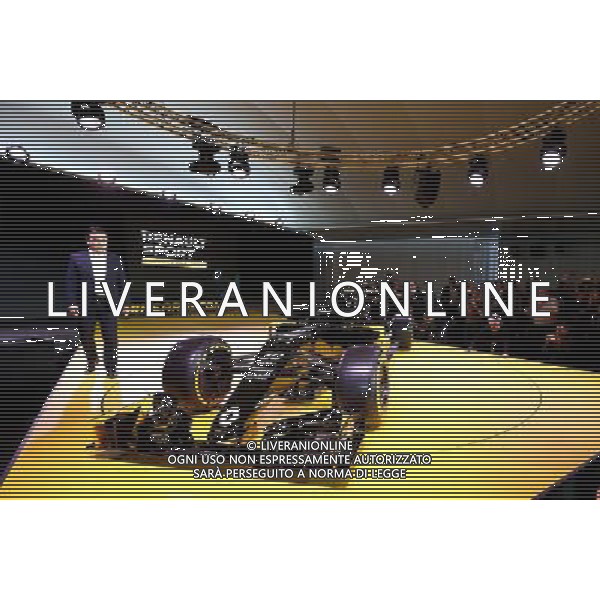 Carlos Ghosn (FRA) Chairman of Renault. 03.02.2016. Renault Sport Formula One Team RS16 Launch, Renault Technocentre, Paris, France. / Ag. Aldo Liverani Sas - Italy only editorial use only