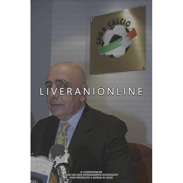 MILANO, 15-11-02 DFP/MARCO LUSSOSO RIUNIONE LEGA CALCIO NELLA FOTO: ADRIANO GALLIANI AG ALDO LIVERANI SAS