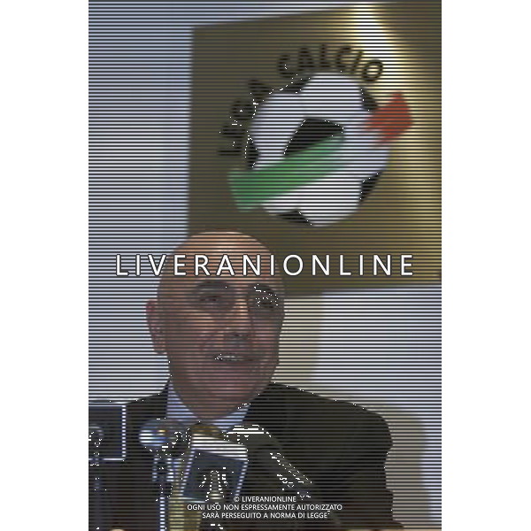MILANO, 15-11-02 DFP/MARCO LUSSOSO RIUNIONE LEGA CALCIO NELLA FOTO: ADRIANO GALLIANI AG ALDO LIVERANI SAS
