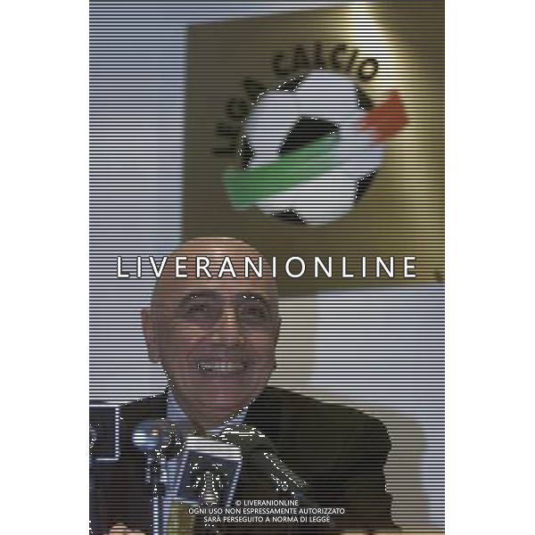 MILANO, 15-11-02 DFP/MARCO LUSSOSO RIUNIONE LEGA CALCIO NELLA FOTO: ADRIANO GALLIANI AG ALDO LIVERANI SAS