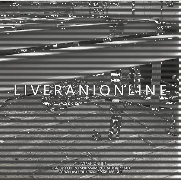 1966 MLIANO COSTRUZIONE METROPOLITANA VERDE A MILANO NELLA FOTO IL CANTIERE DELLA METROPOLITANA VERDE ZONA LAMBRATE AG ALDO LIVERANI SAS