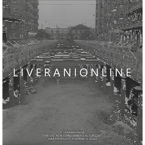 1966 MLIANO COSTRUZIONE METROPOLITANA VERDE A MILANO NELLA FOTO IL CANTIERE DELLA METROPOLITANA VERDE ZONA LAMBRATE AG ALDO LIVERANI SAS