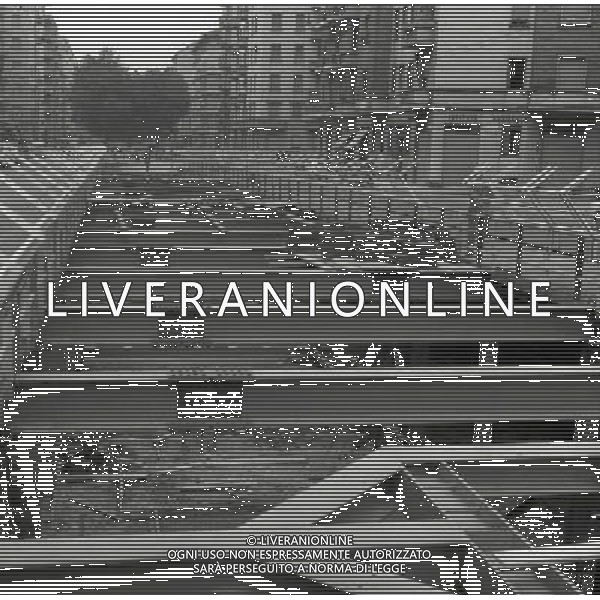 1966 MLIANO COSTRUZIONE METROPOLITANA VERDE A MILANO NELLA FOTO IL CANTIERE DELLA METROPOLITANA VERDE ZONA LAMBRATE AG ALDO LIVERANI SAS