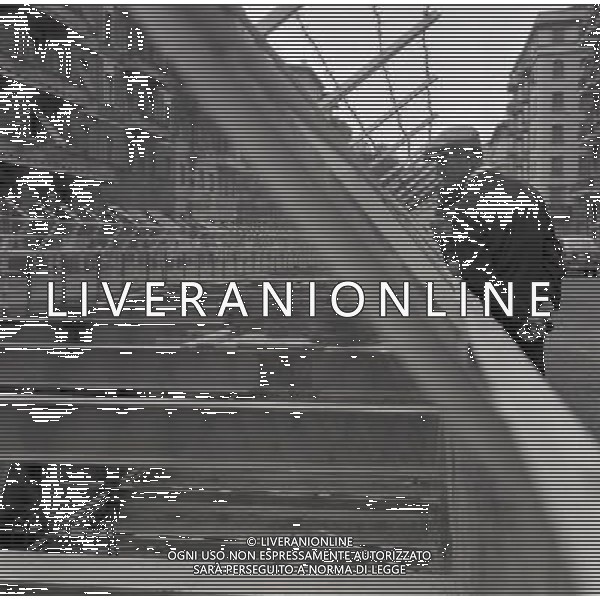 1966 MLIANO COSTRUZIONE METROPOLITANA VERDE A MILANO NELLA FOTO IL CANTIERE DELLA METROPOLITANA VERDE ZONA LAMBRATE AG ALDO LIVERANI SAS