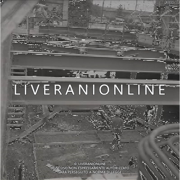 1966 MLIANO COSTRUZIONE METROPOLITANA VERDE A MILANO NELLA FOTO IL CANTIERE DELLA METROPOLITANA VERDE ZONA LAMBRATE AG ALDO LIVERANI SAS
