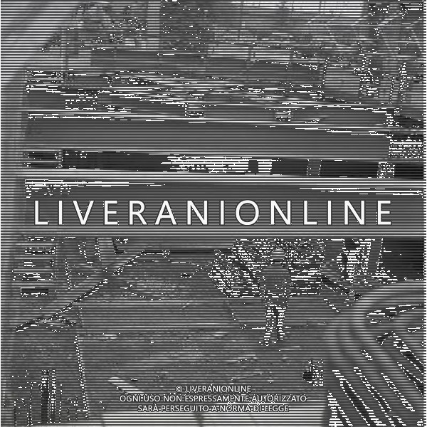 1966 MLIANO COSTRUZIONE METROPOLITANA VERDE A MILANO NELLA FOTO IL CANTIERE DELLA METROPOLITANA VERDE ZONA LAMBRATE AG ALDO LIVERANI SAS