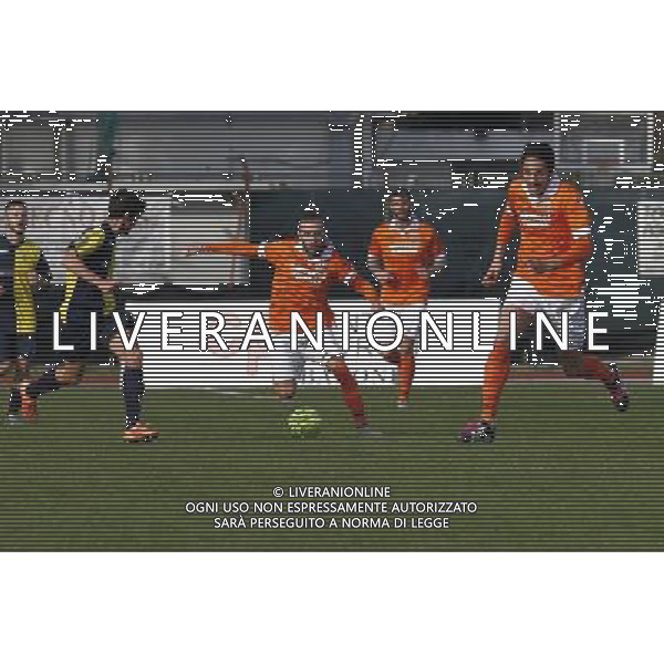 SANTARCANGELO vs PISTOIESE, Campionato di Calcio Lega Pro, Girone B, 21Âª giornata, 07/02/2016, nella foto: L\'ATTACCO DEL PISTOIA, ph.CLAUDIO ZAMAGNI/AGENZIA ALDO LIVERANI S.A.S.