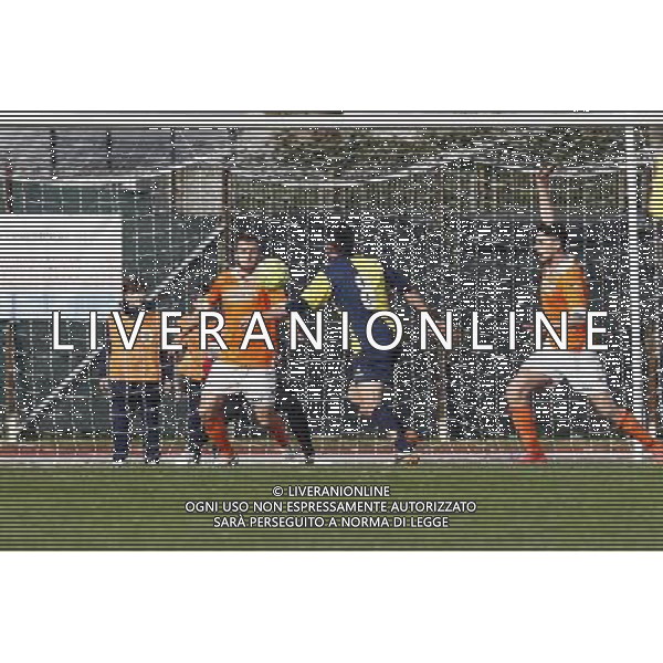 SANTARCANGELO vs PISTOIESE, Campionato di Calcio Lega Pro, Girone B, 21Âª giornata, 07/02/2016, nella foto: VALENTINI DAVANTI ALLA PORTA, ph.CLAUDIO ZAMAGNI/AGENZIA ALDO LIVERANI S.A.S.