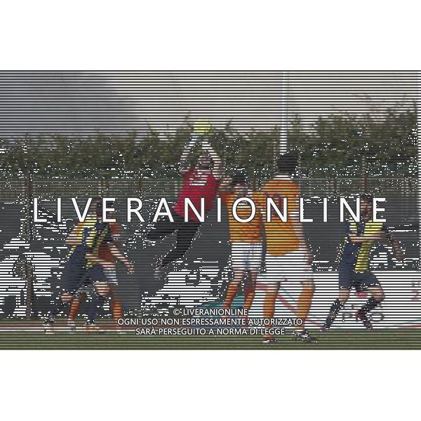 SANTARCANGELO vs PISTOIESE, Campionato di Calcio Lega Pro, Girone B, 21Âª giornata, 07/02/2016, nella foto: PARATA DI INNARILLI, ph.CLAUDIO ZAMAGNI/AGENZIA ALDO LIVERANI S.A.S.