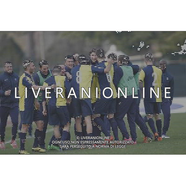 SANTARCANGELO vs PISTOIESE, Campionato di Calcio Lega Pro, Girone B, 21Âª giornata, 07/02/2016, nella foto: L\'ESULTANZA DEL SANTARCANGELO, ph.CLAUDIO ZAMAGNI/AGENZIA ALDO LIVERANI S.A.S.
