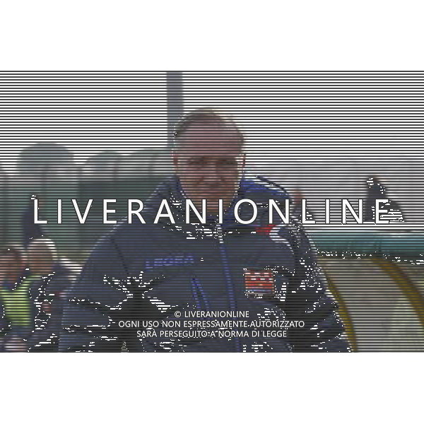 SANTARCANGELO vs PISTOIESE, Campionato di Calcio Lega Pro, Girone B, 21Âª giornata, 07/02/2016, nella foto: l\'allenatore alvini massimo. ph.CLAUDIO ZAMAGNI/AGENZIA ALDO LIVERANI S.A.S.