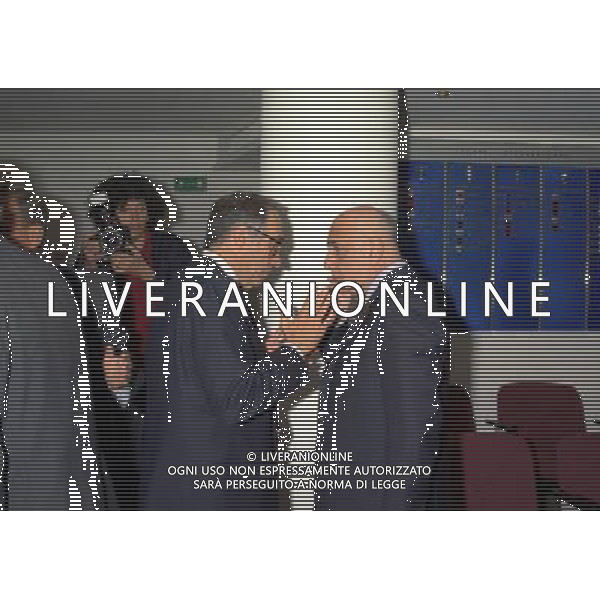 MILANO 04-04-1997 LEGA CALCIO NELLA FOTO ADRIANO GALLIANI E FRANCO CARRARO AG ALDO LIVERANI SAS