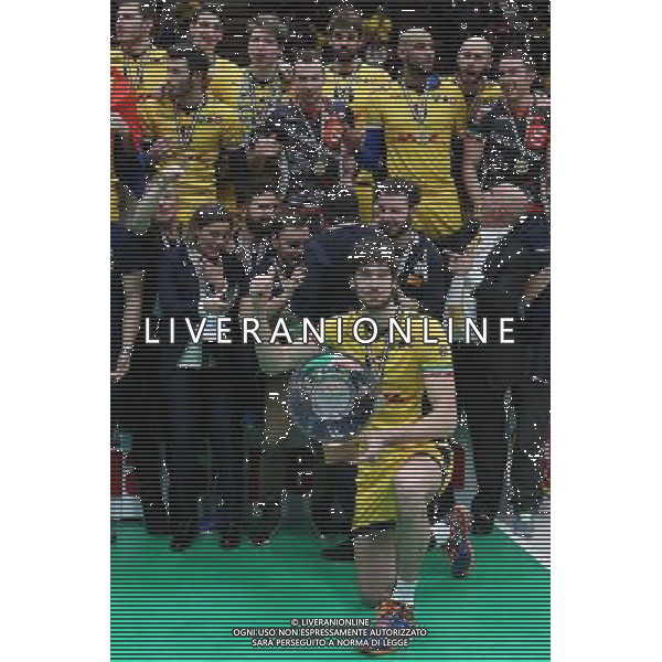 LEGAVOLLEY - VOLLEY LAND DEL MONTE COPPA ITALIA. FINALE COPPA ITALIA SUPER LEGA. DHL MODENA - DIATEC TRENTINO. VETTORI MVP/Agenzia Aldo Liverani s.a.s.